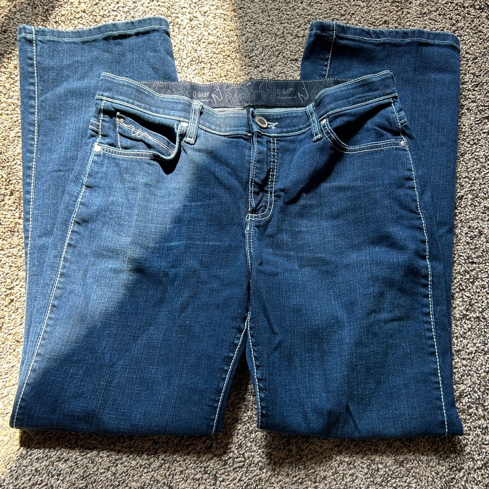 Wrangler Blue Straight Leg Jeans